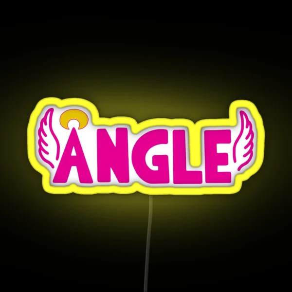 Angle RGB Neon Sign