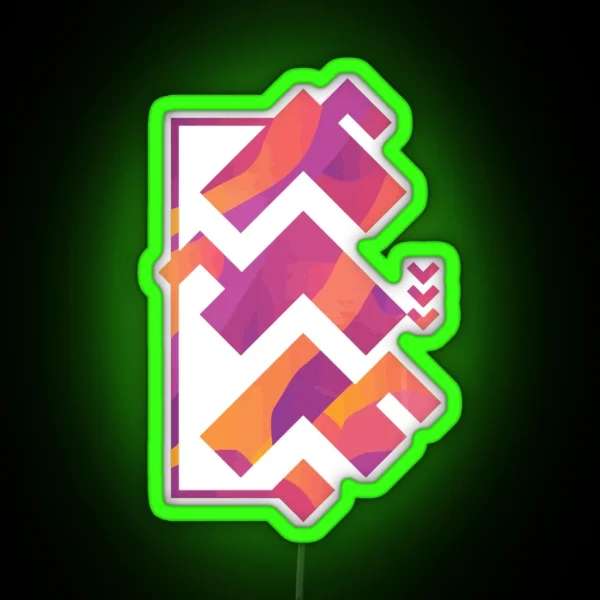 Angle RGB Neon Sign