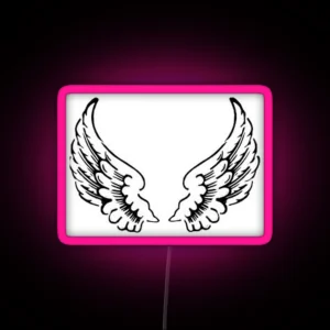 Angle Wing RGB Neon Sign