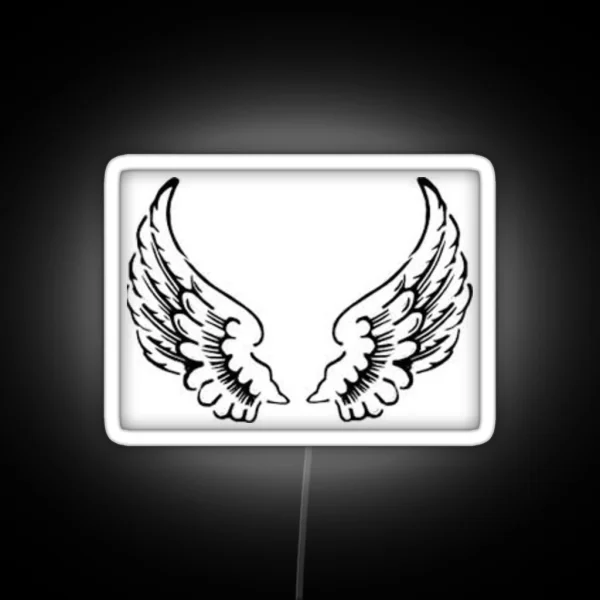 Angle Wing RGB Neon Sign