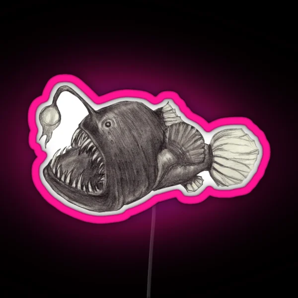 Angler Fish RGB Neon Sign
