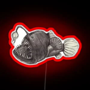 Angler Fish RGB Neon Sign