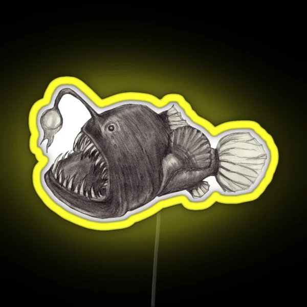 Angler Fish RGB Neon Sign