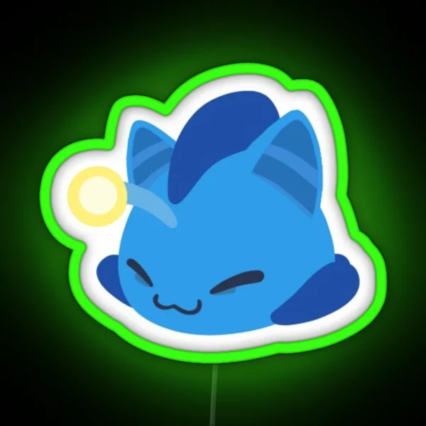 Angler Tabby Largo From Slime Rancher RGB Neon Sign