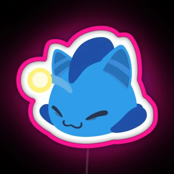 Angler Tabby Largo From Slime Rancher RGB Neon Sign