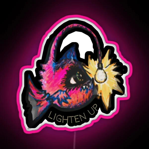 Anglerfish RGB Neon Sign
