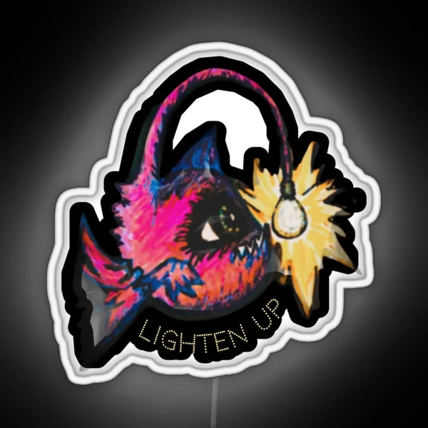 Anglerfish RGB Neon Sign