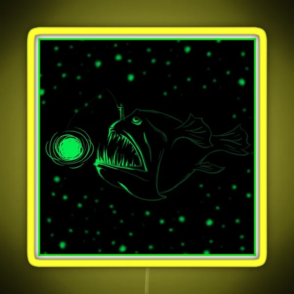 Anglerfish RGB Neon Sign