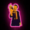 Dynamic RGB LED Neon Sign featuring Angry Begbie Character Design