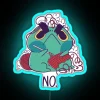 Angry Frog Crochet 7 RGB Neon Sign - Image 3
