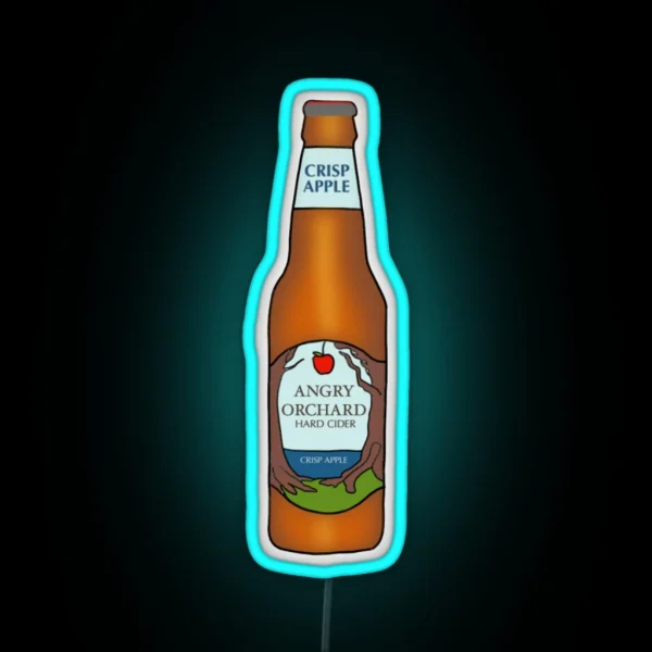 Angry Orchard Hard Cider RGB Neon Sign