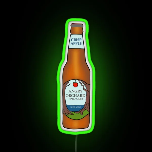 Angry Orchard Hard Cider RGB Neon Sign