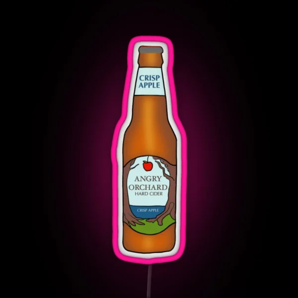Angry Orchard Hard Cider RGB Neon Sign