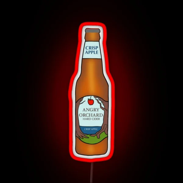 Angry Orchard Hard Cider RGB Neon Sign