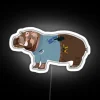 Animals As Zookeepers Hippo RGB Neon Sign - Image 4