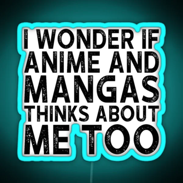 Anime And Manga RGB Neon Sign