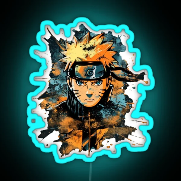 Anime Art RGB Neon Sign