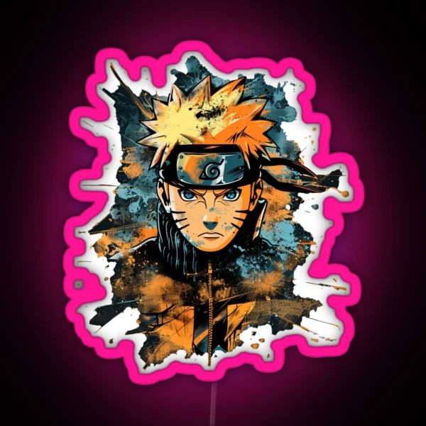 Anime Art RGB Neon Sign