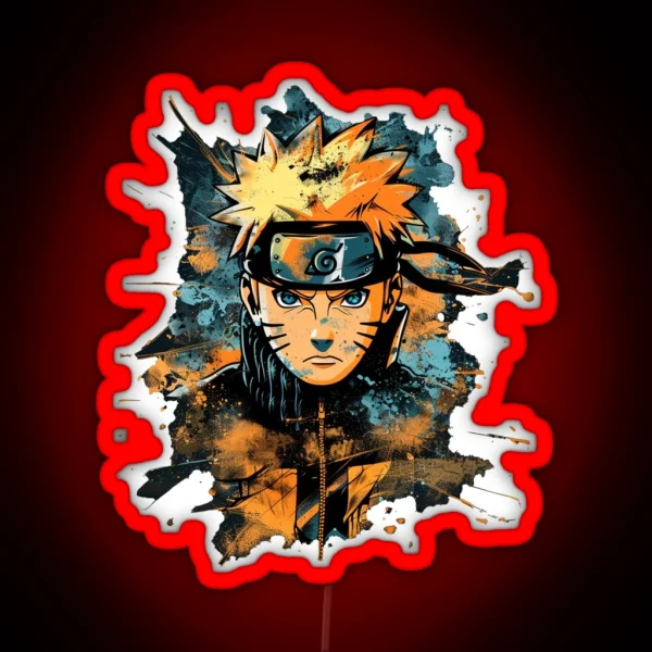 Anime Art RGB Neon Sign