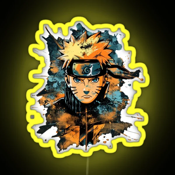 Anime Art RGB Neon Sign
