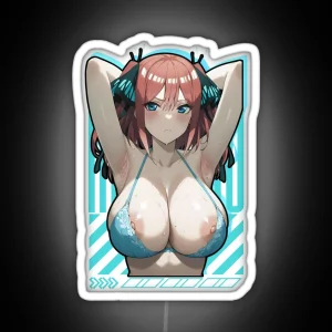 Anime Arth Nino Ecchi Oppai RGB Neon Sign