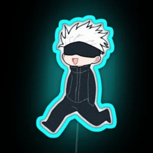 Anime Boy Gojo RGB Neon Sign