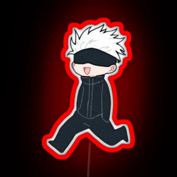 Anime Boy Gojo RGB Neon Sign