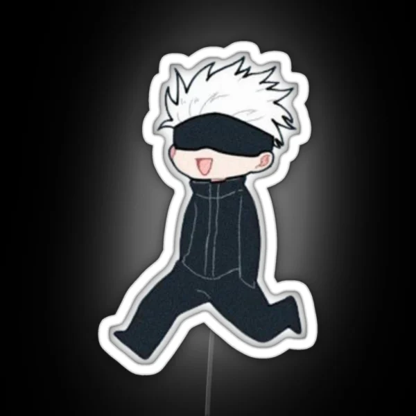 Anime Boy Gojo RGB Neon Sign