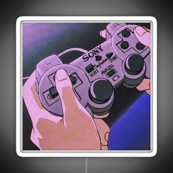 Anime Controller RGB Neon Sign