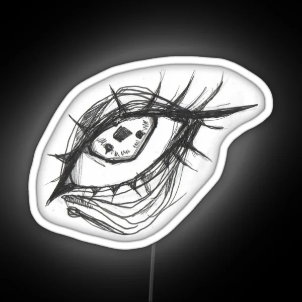 Anime Eye 1 2 RGB Neon Sign