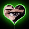 Eye-catching anime-inspired colorful RGB neon light decorative wall art sign