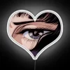 Japanese Anime Neon Sign with Color-Changing RGB Eyes Decoration Lighting