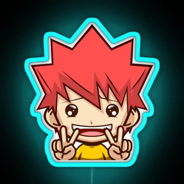 Anime Face RGB Neon Sign