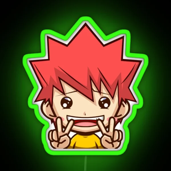 Anime Face RGB Neon Sign