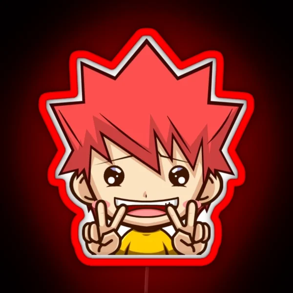 Anime Face RGB Neon Sign