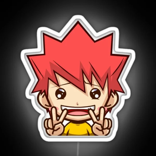 Anime Face RGB Neon Sign