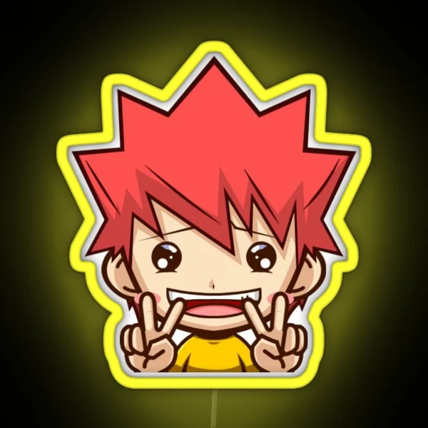 Anime Face RGB Neon Sign