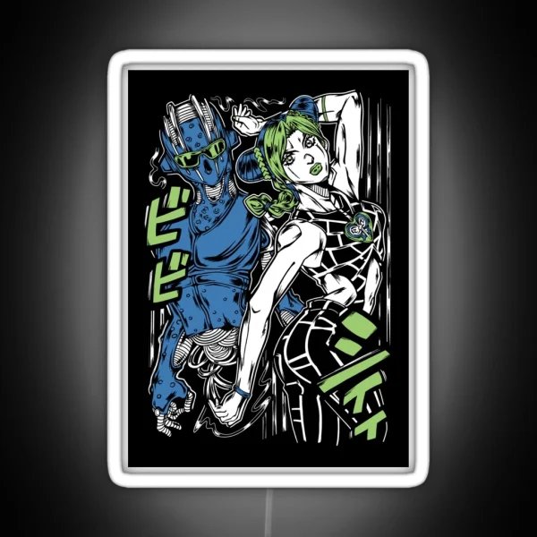 Anime Fanart Design RGB Neon Sign