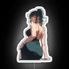 Anime Fighter Girl Dress RGB Neon Sign - Image 4