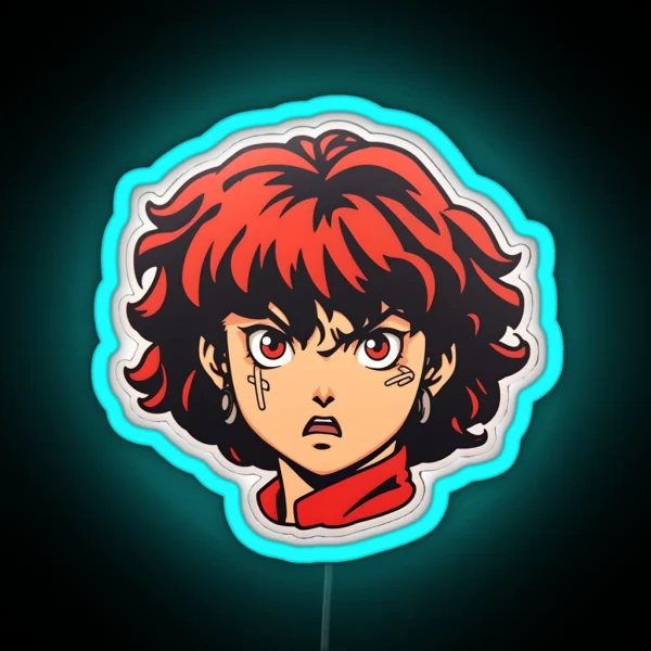 Anime Fury Vein Pop Annoyance Led RGB Neon Sign