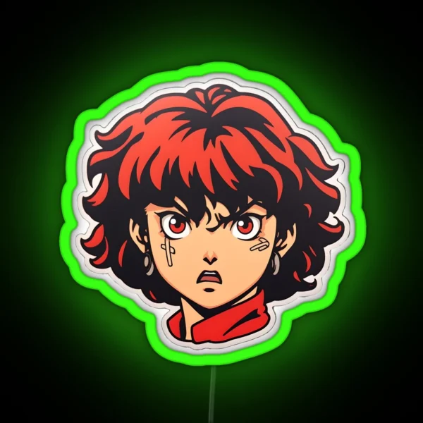Anime Fury Vein Pop Annoyance Led RGB Neon Sign