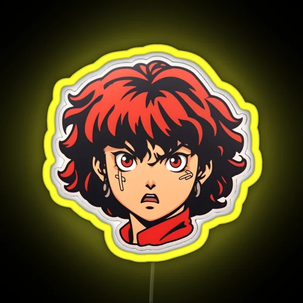 Anime Fury Vein Pop Annoyance Led RGB Neon Sign