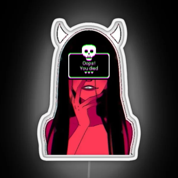 Anime Girl RGB Neon Sign