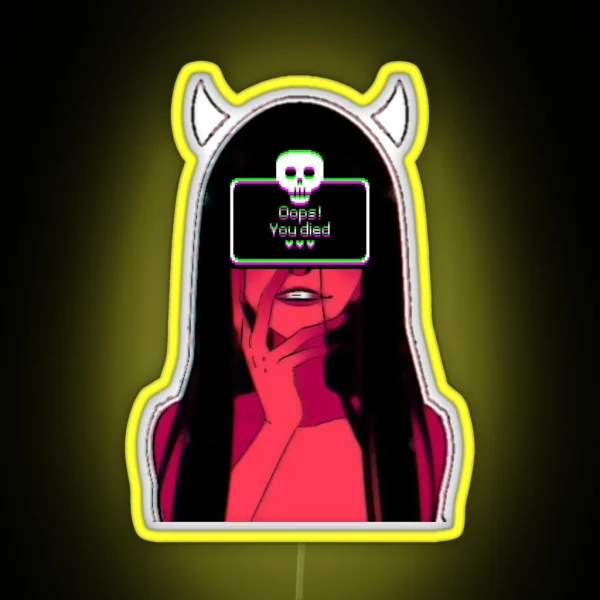 Anime Girl RGB Neon Sign