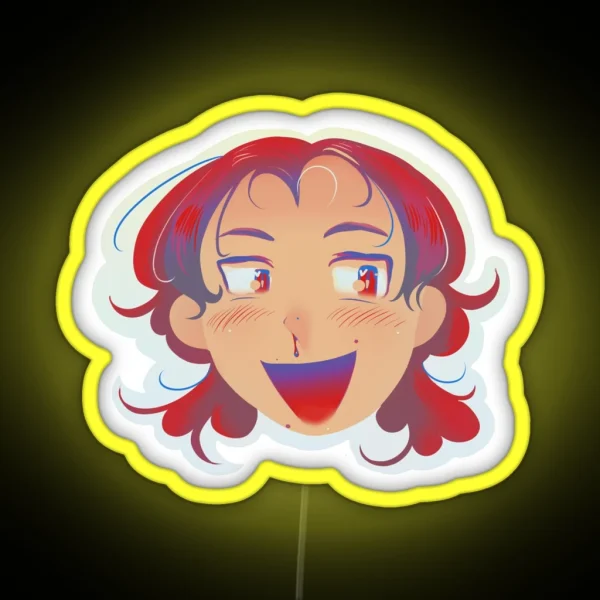 Anime Head RGB Neon Sign