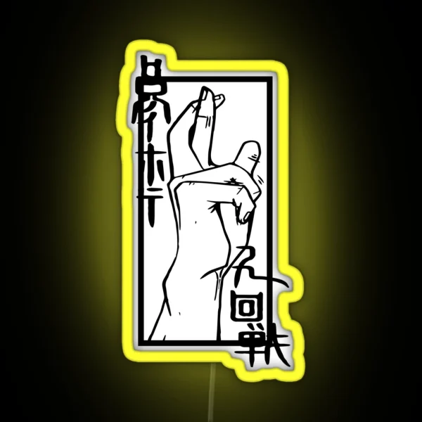 Anime Manga Jjk Jujutsu Gifled RGB Neon Sign