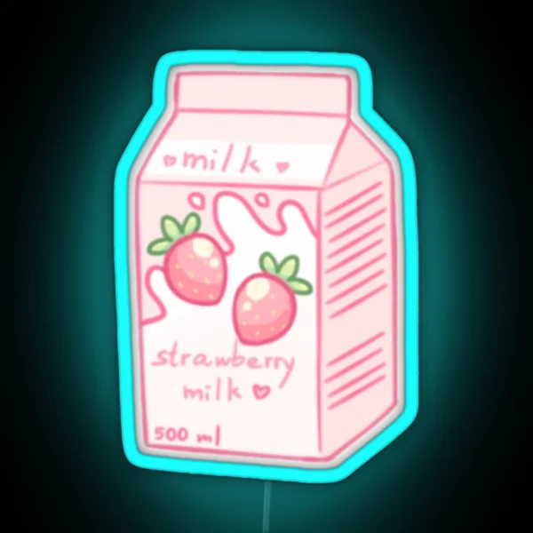 Anime Milk RGB Neon Sign
