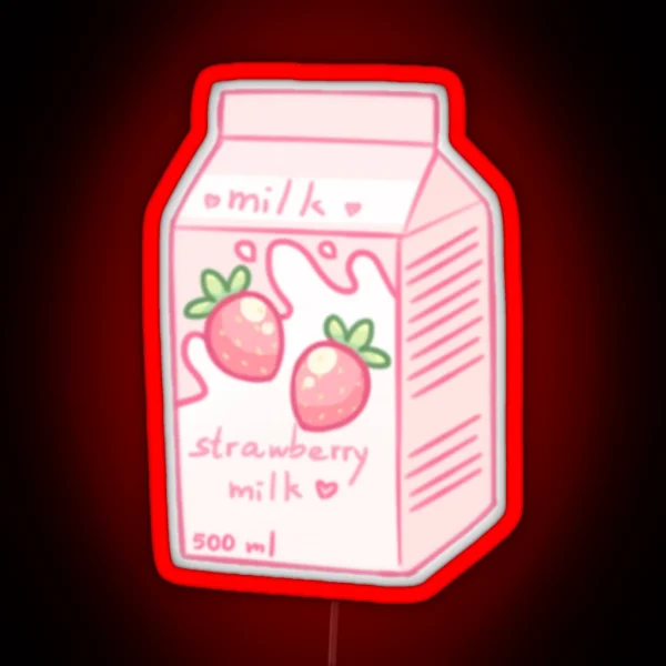Anime Milk RGB Neon Sign