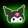 Neon anime themed RGB light box decor for enthusiasts everywhere