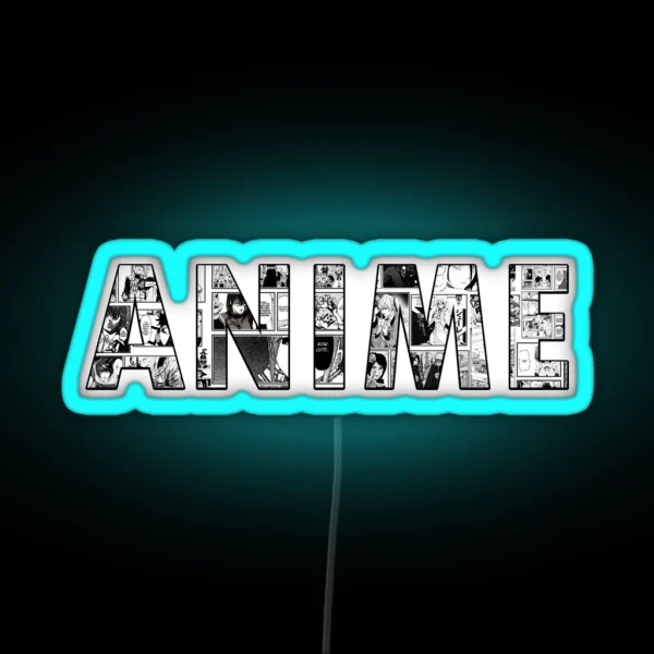 Anime RGB Neon Sign